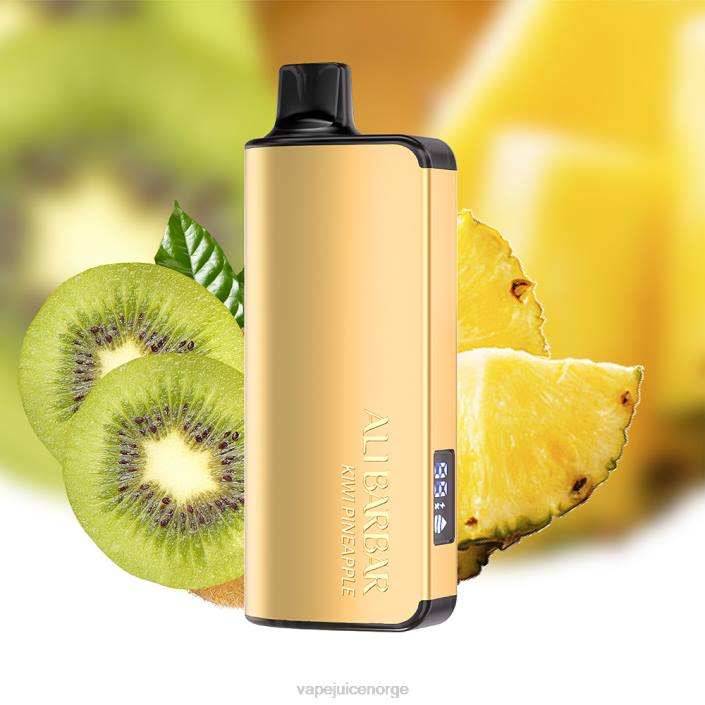 Alibarbar Ingot 9000 engangsvape kiwi ananas 8Z8D21 Vape Norge