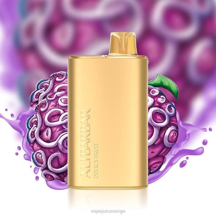 Alibarbar Rich 8000 engangsvape jordbær hubba bubba 8Z8D12 Vape Med Nikotin