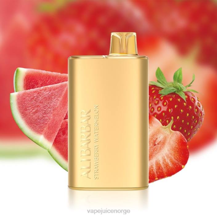 Alibarbar Rich 8000 engangsvape jordbær vannmelon 8Z8D13 Vape Uten Nikotin