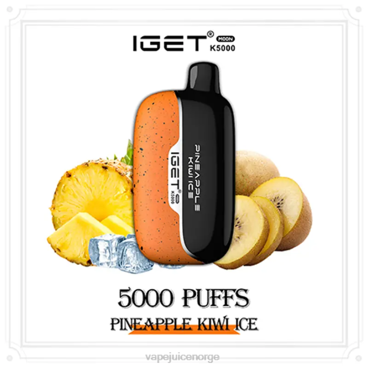 Vape Juice J04214 ananas kiwi is IGET Moon k5000