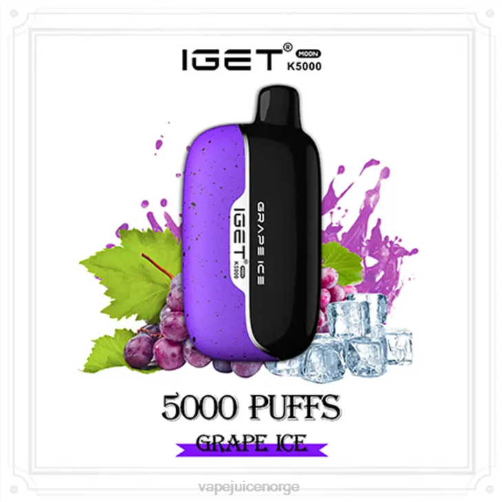 Vape Juice J0424 drue is IGET Moon k5000