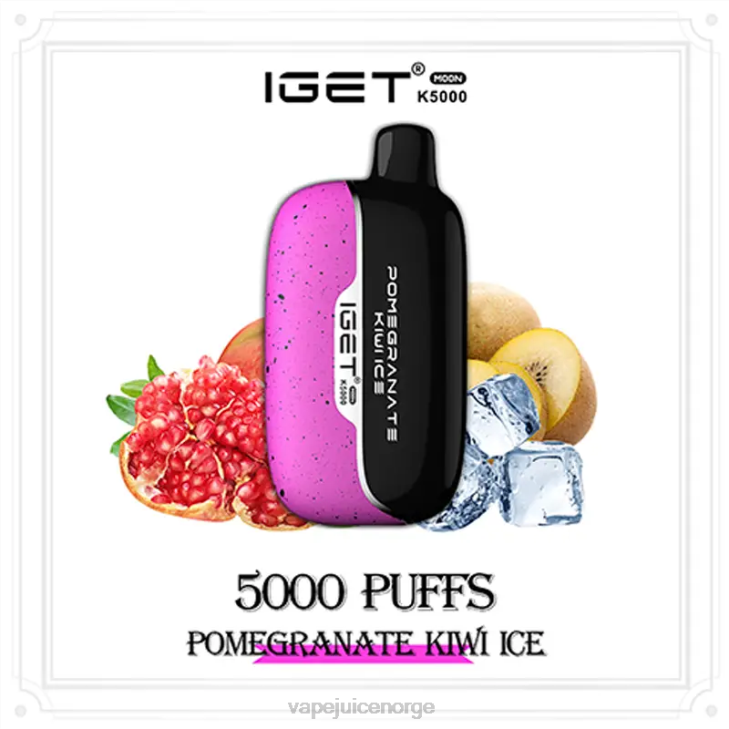 Vape Med Nikotin J04217 granateple kiwi is IGET Moon k5000