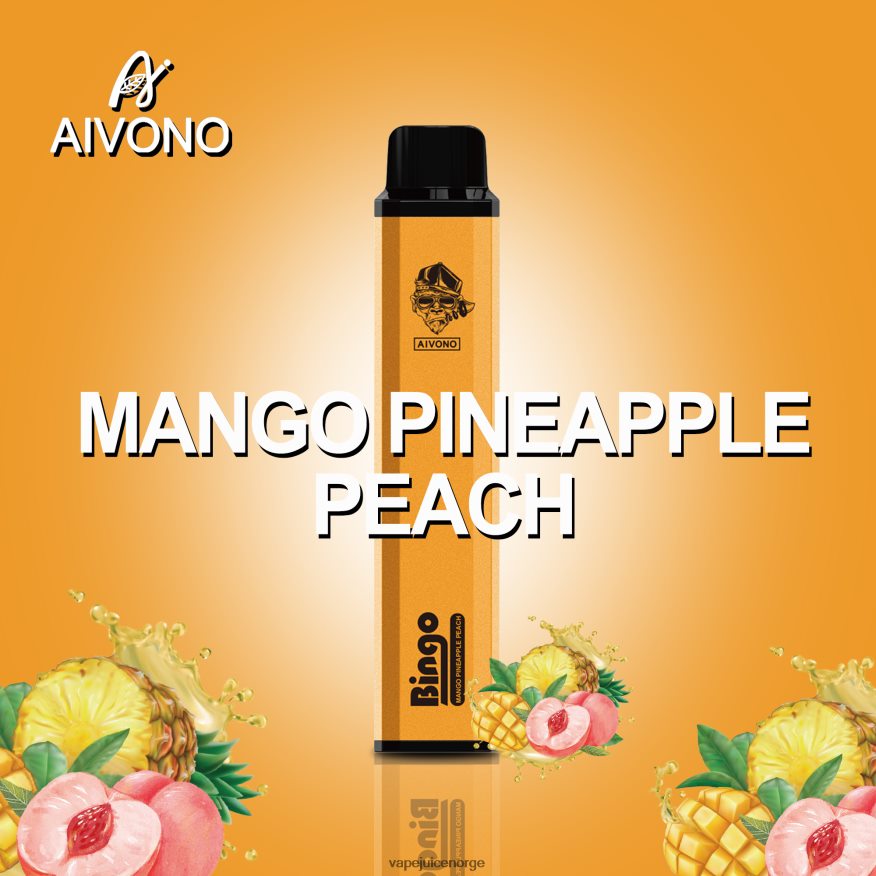 Aivono AIM BINGO 4000 mango ananas fersken - P26VZ8136 Vape Juice