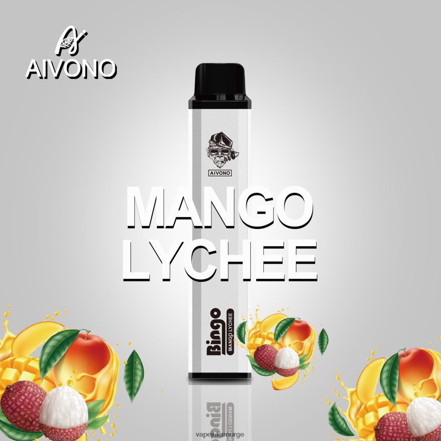 Aivono AIM BINGO 4000 mango litchi - P26VZ8139 Vape Norge