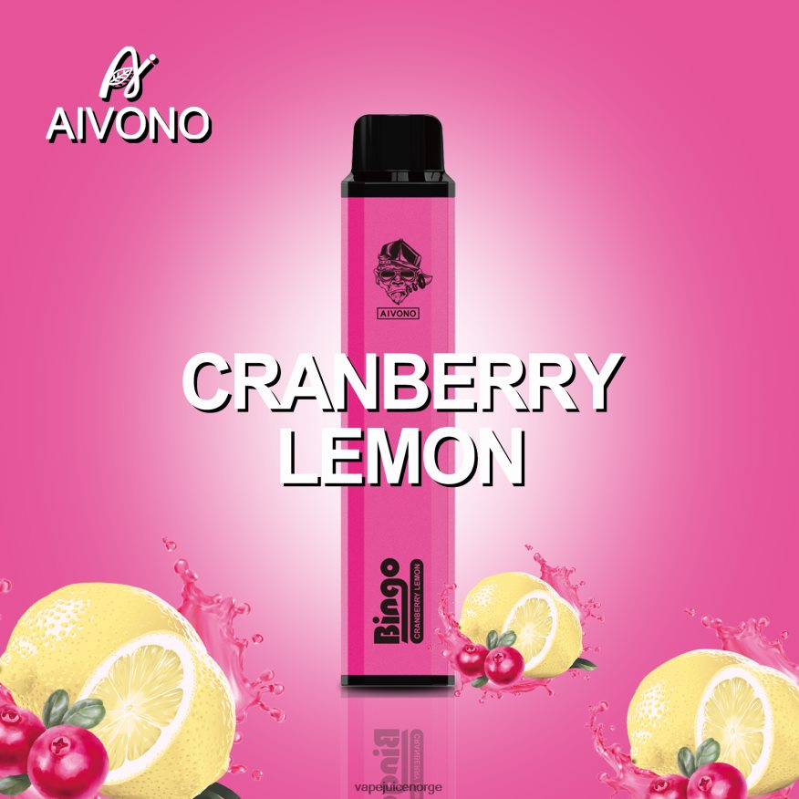 Aivono AIM BINGO 4000 tranebær sitron - P26VZ8140 Vape Juice