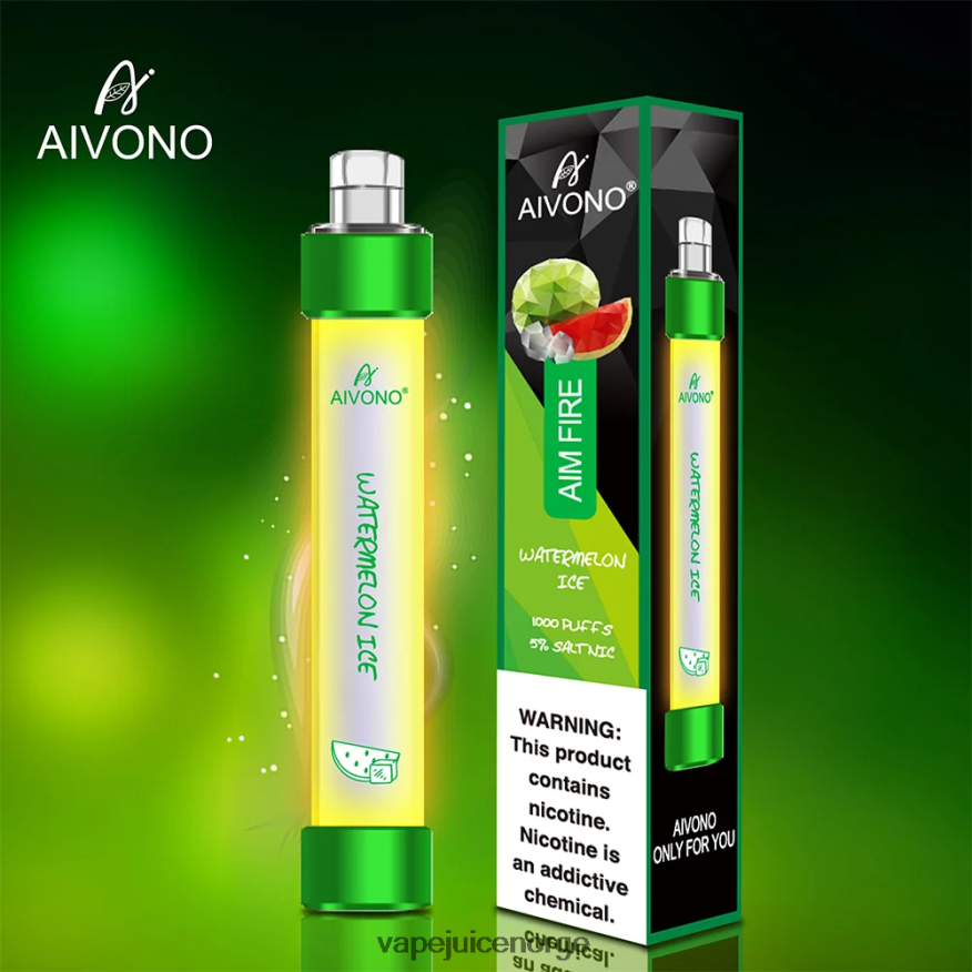 Aivono AIM FIRE 1000 vannmelon is - P26VZ8333 Vape Norge