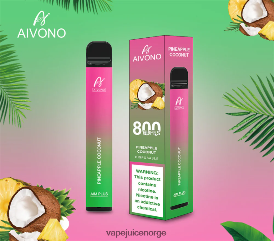 Aivono AIM PLUS 800 ananas kokos - P26VZ8200 Vape Juice