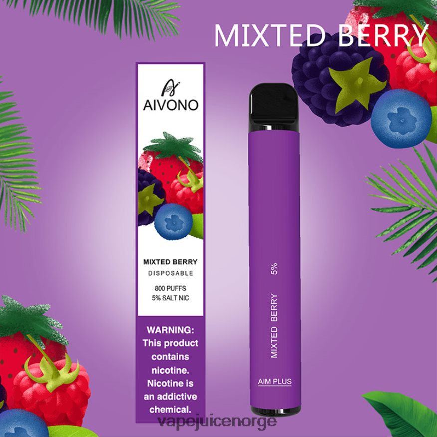 Aivono AIM PLUS 800 blandet bær - P26VZ8188 Vape Juice