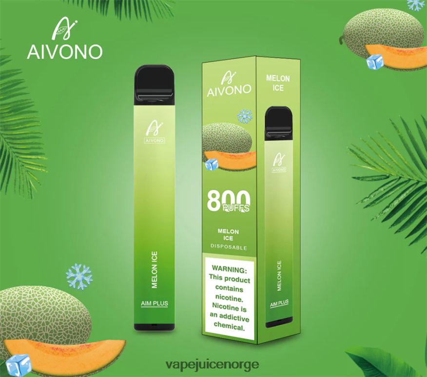Aivono AIM PLUS 800 melon is - P26VZ8187 Vape Norge