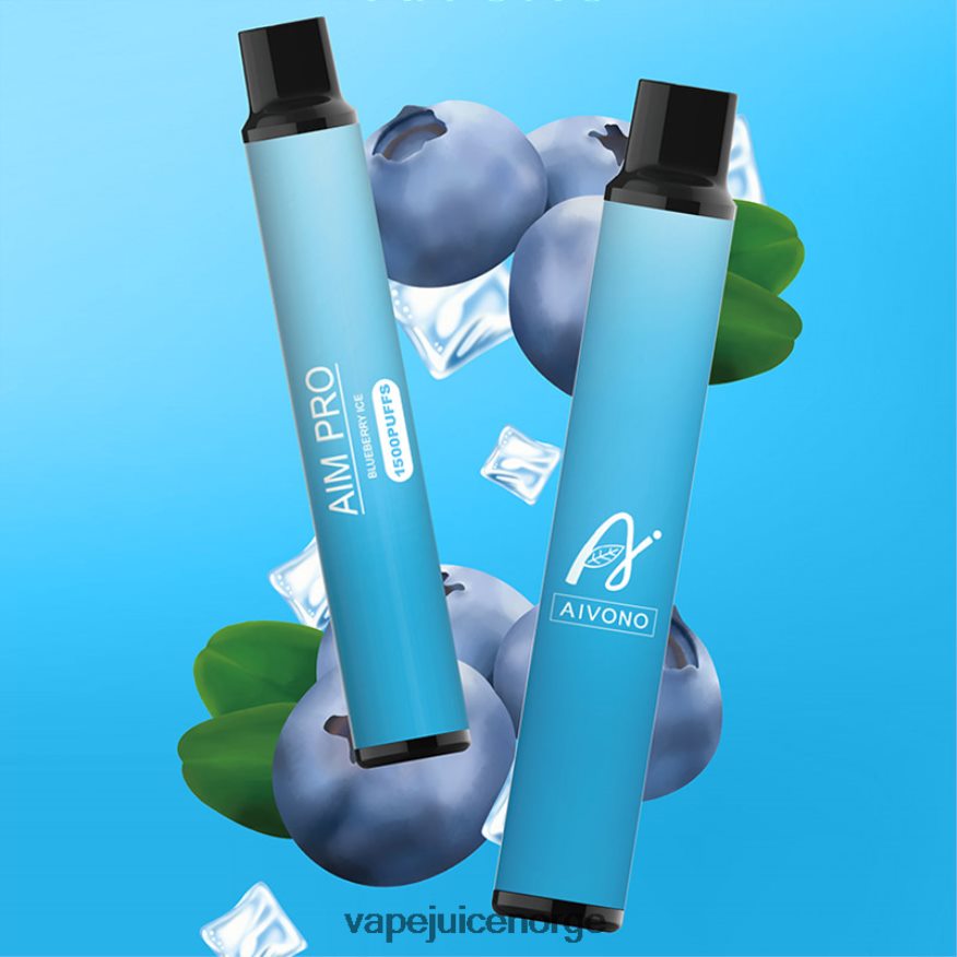 Aivono AIM PRO 1500 blåbæris - P26VZ8163 Vape Norge