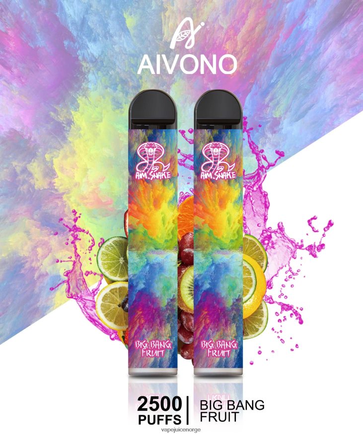 Aivono AIM SNAKE 2500 big bang frukt - P26VZ8322 Vape Juice