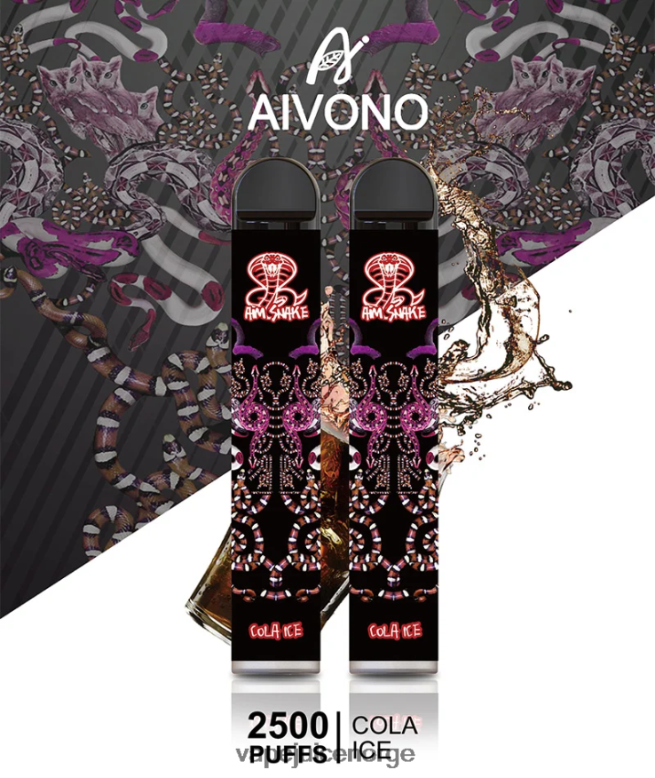 Aivono AIM SNAKE 2500 cola is - P26VZ8301 Vape Norge