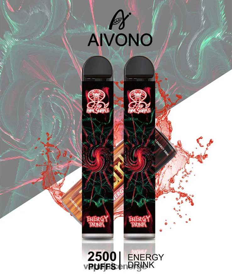 Aivono AIM SNAKE 2500 energidrikk - P26VZ8305 Vape Norge