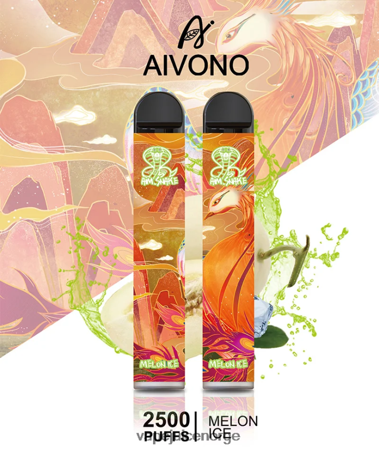Aivono AIM SNAKE 2500 melon is - P26VZ8311 Vape Norge