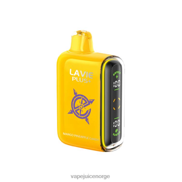 8J2L8102 Vape Juice - mango ananas godteri LAVIE PLUS 15 000 drag