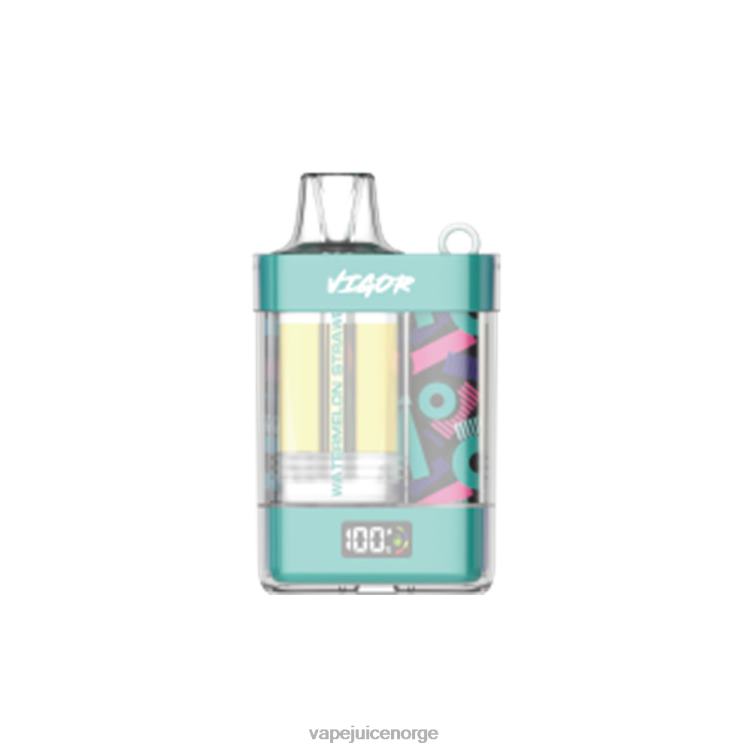 8J2L812 Vape Juice - vannmelon jordbær LAVIE VIGOR 15 000 drag