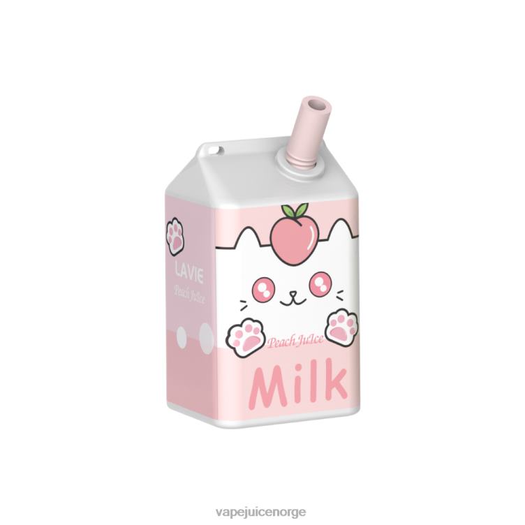 8J2L8179 Vape Norge - ferskenjuice LAVIE MILK 7000 drag