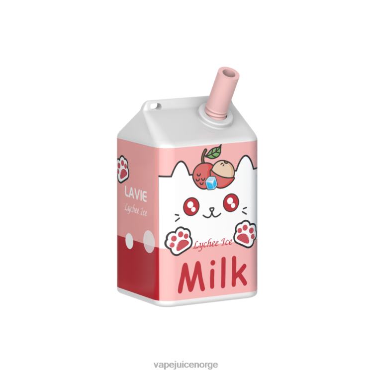 8J2L8183 Vape Norge - litchi is LAVIE MILK 7000 drag
