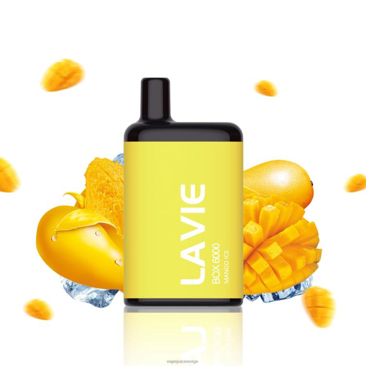 8J2L8201 Vape Norge - mango is LAVIE BOX 6000 drag