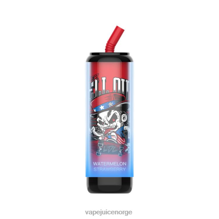 8J2L8248 Vape Juice - vannmelon jordbær LAVIE Cola Plus 7500 drag