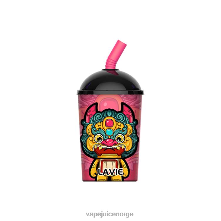 8J2L8266 Vape Juice - mango jordbæris LAVIE Max Cup 8000 drag