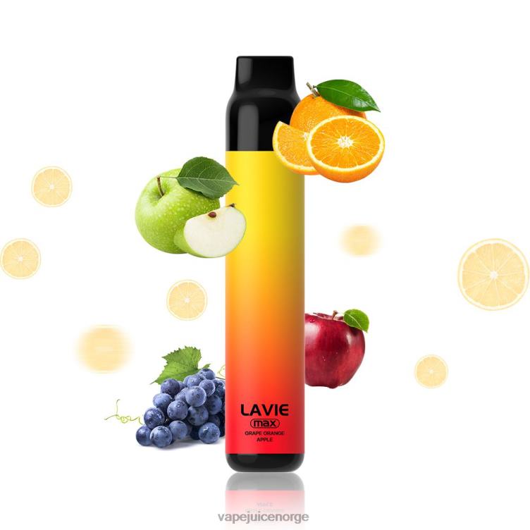 8J2L8280 Vape Juice - drue appelsin LAVIE BAR 5000 drag - maks