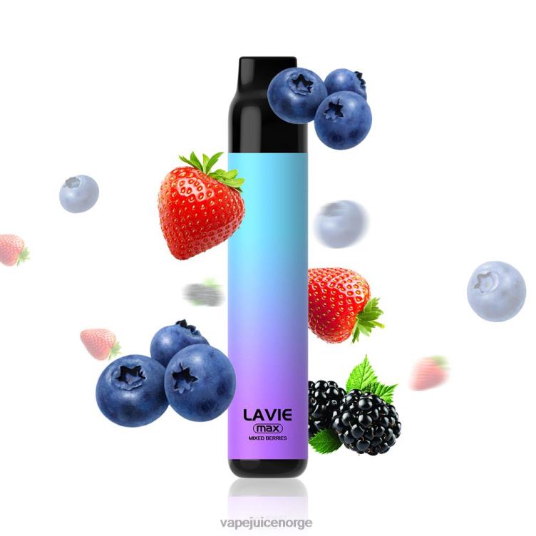 8J2L8281 Vape Norge - blandede bær LAVIE BAR 5000 drag - maks