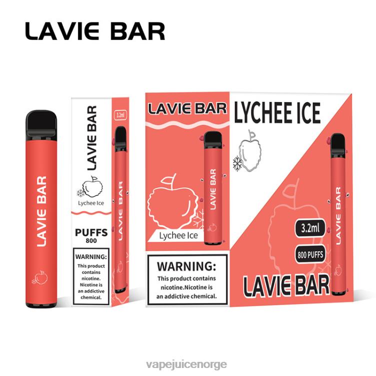 8J2L8313 Vape Norge - litchi is LAVIE BAR 800 drag