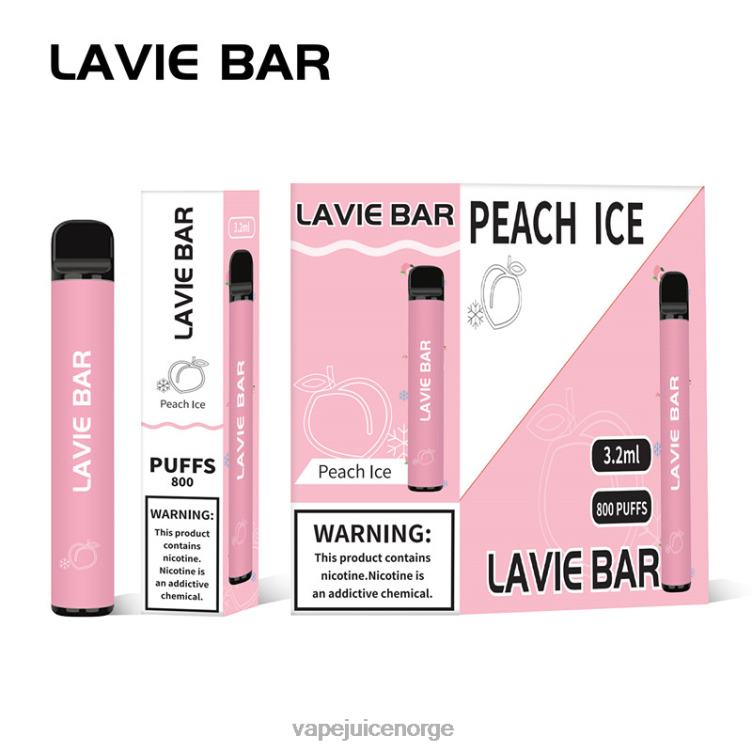 8J2L8314 Vape Juice - fersken is LAVIE BAR 800 drag