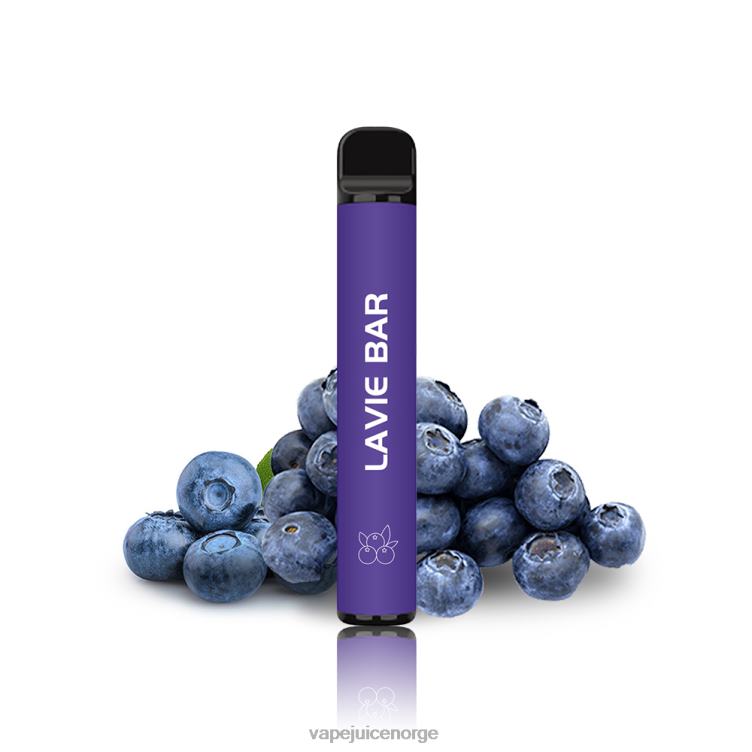 8J2L8318 Vape Juice - blåbær LAVIE BAR 2 % versjon 800 puff