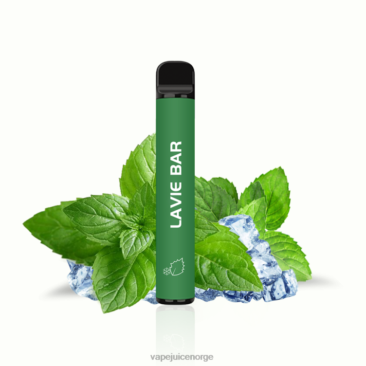8J2L8320 Vape Juice - kjølig mynte LAVIE BAR 2 % versjon 800 puff