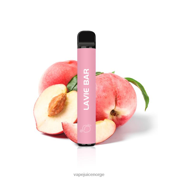 8J2L8325 Vape Norge - fersken is LAVIE BAR 2 % versjon 800 puff