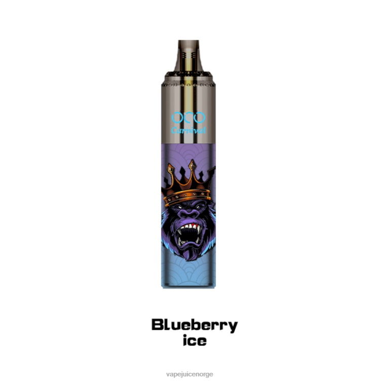 8J2L8349 Vape Norge - blåbæris LAVIE OCO karneval 10000 drag