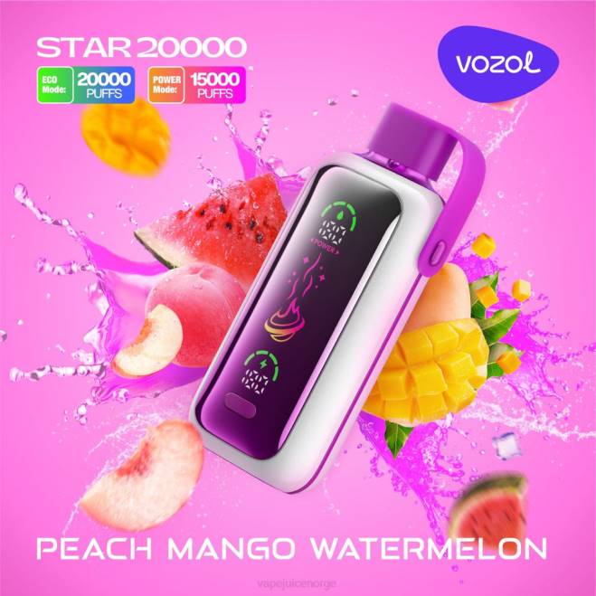 fersken mango vannmelon