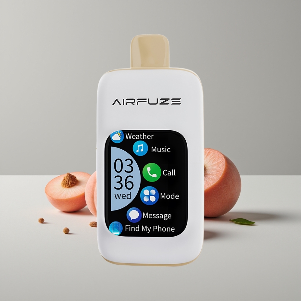 AirFuze Smart 30000 Puffs Engangs Pod Saftig Fersken 5% 900mAh Type-C
