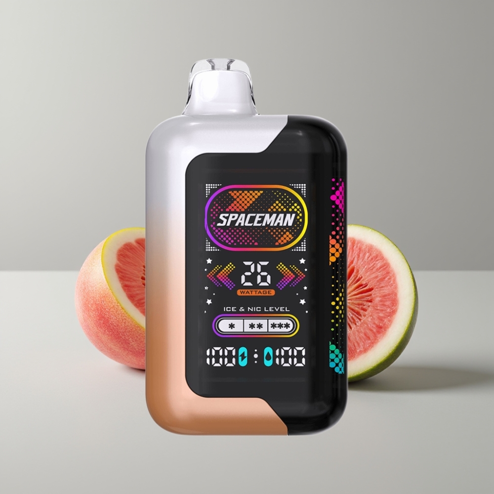 SMOK SPACEMAN SP40000 Engangsvape Saftig Fersken Vannmelon Zero Nikotin