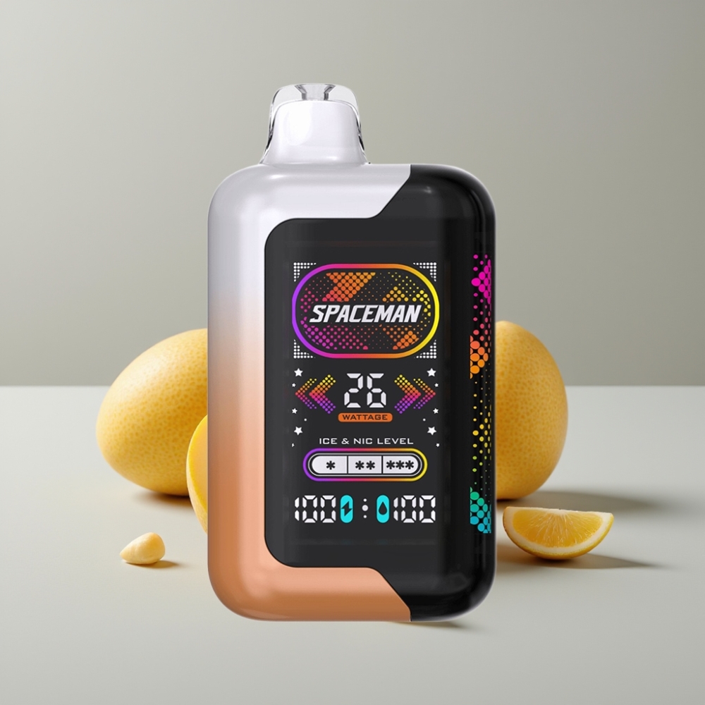 SMOK SPACEMAN SP40000 Engangsvaper Sur Mango Honningmelon 20ml væske