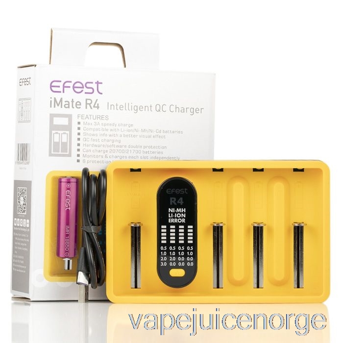 Vape Norge Efest Imate R4 Intelligent Qc-lader
